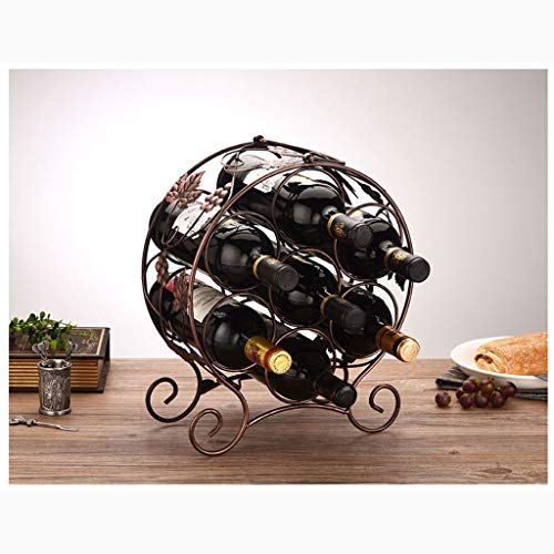 Range-bouteilles horizontal anti-encombrement pour table - 5