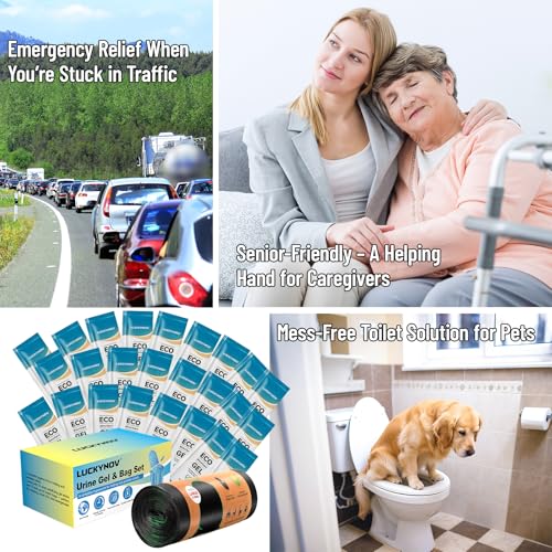 25 bolsas de inodoro portátiles con geles absorbentes - Oferta especial - Image 7