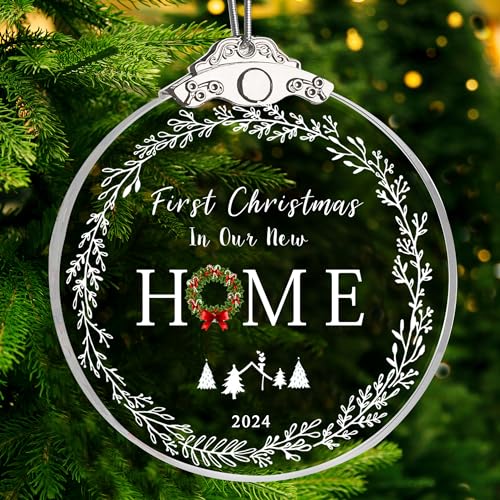 Engagement Gifts for Couples 2024 Ornament Wedding Decoration House Warming Gifts New Home Ornaments Gift Engagement Mr Mrs Newlywed Holiday Keepsake