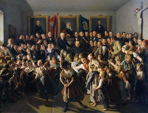 Impression sur toile Ferdinand Georg Waldmüller pour créer un salon élégant