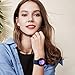 AK for Samsung Galaxy Watch 6 Band 40mm 44mm / Galaxy Watch 6 Classic Bands 43mm 47mm, 20mm Soft Silicone No Gap Sport Band Adjustable Replacement Strap for Galaxy Watch 6 Band Women Men (Navy Blue)