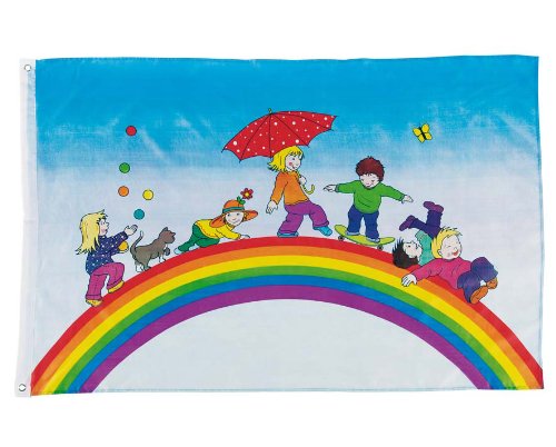 Preisvergleich Produktbild GoKi Flagge Spielende Kinder