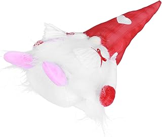 Amosfun 1Pc Dia Namorados Sem Rosto Estátua De Bebê Decoração De Noiva Natal Gnomos Decoração De Natal Estatueta De Pelúcia Ano Boneca Gnomo Ornamento Boneca Gnomo Decoração