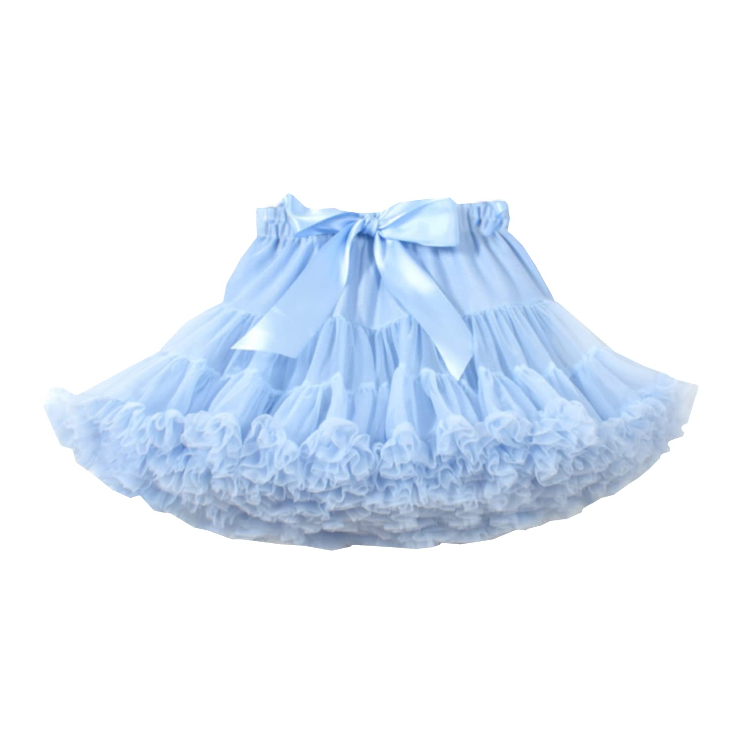 Infant Baby Girl'S Fluffy Tutu Skirt Toddler Tulle Birthday Party Tiered Princess Tutu Pettiskirt