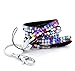 Produktbild ELENKER Bling Schlüsselband mit Rhinestone Strass ID Badge Holder mit Karabinerhaken Schlüsselring Bunte