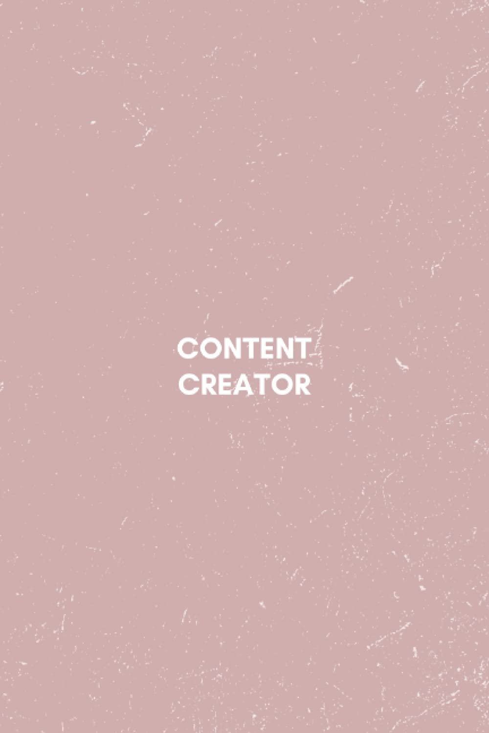 Content Creator Notebook | Journal and Notepad for Creatives | Black Creativity Notebook Sketch | 160 pages | Notebook for Teens and Adults, 6 x 9”
