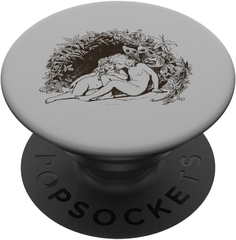 Fairy Grunge Fairycore Aesthetic Cottagecore Goth Faerie PopSockets Adhesive PopGrip