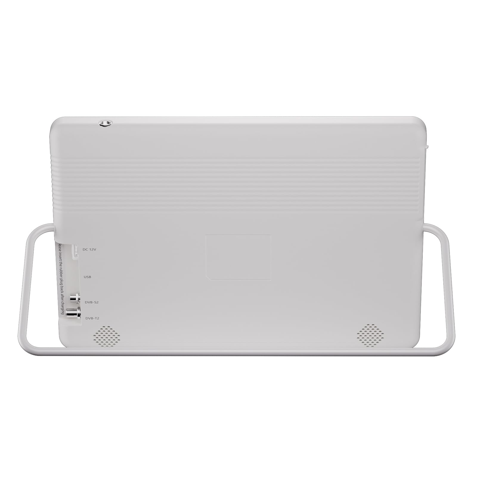 SYLVOX Televisor portátil de 15,6 pulgadas | Google TV, batería de 10000 mAh (6 h de tiempo de funcionamiento) | IP66 resistente al agua | USB, WiFi, Bluetooth | 12 V pequeño televisor exterior para