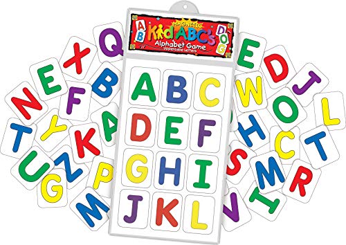 Barker Creek Learning Magnets, for Children, Uppercase Letters, Includes Letters in Alphabet, 38 Magnets (1120LM)