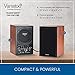 Vanatoo Black Transparent One Encore Powered Speakers - Bluetooth Speakers - AUX, USB, Optical, Analog - Bookshelf PC Speakers for Home Theater Audio