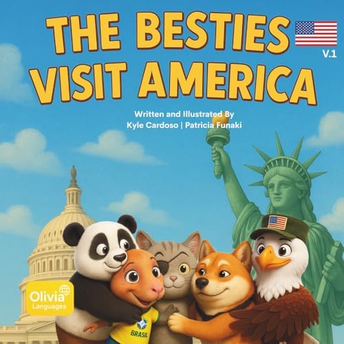 The Besties Visit America: Volume 1 (Five Besties Around the World)