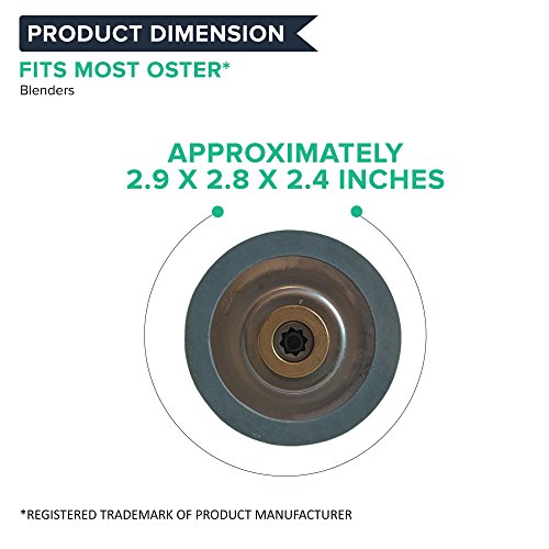 Think Crucial Replacement for Oster Ice Crushing Blender Blade, Compatible With Part # 4961