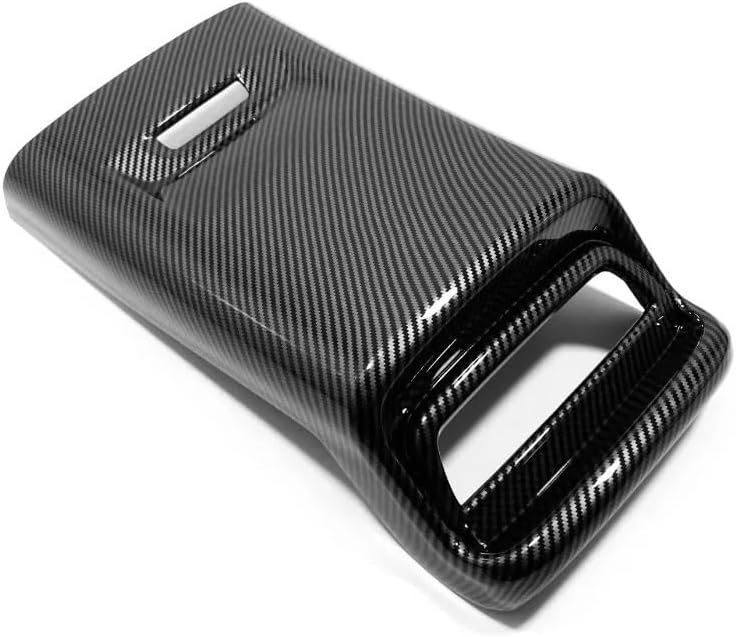 Suitable for Dongfeng VOYAH FREE 22-24 back row go out tuyere anti kick panel ABS decoration Auto Parts carbon fibre(Carbon fibre)