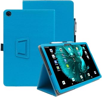 Case for Alldocube iPlay 50 Mini Tablet,PU Leather Folio Folding Stand Protective Cover with Pencil Holder&Wrist Strap Cover for ALLDOCUBE iPlay 50 Mimi/50 Mimi Pro/50 Mini NFE Blue