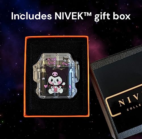 Encendedor USB Recargable Transparente Kuromi NIVEK miniatura 4