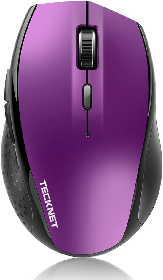 TECKNET TECKNET Bluetooth Wireless Mouse (BM308) (Purple)
