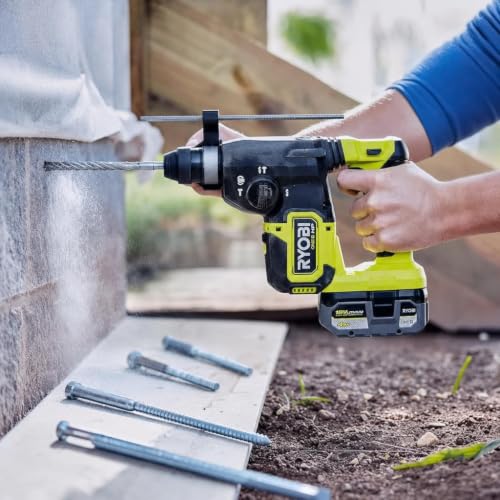 ONEAND HP 18V BRUSHLESS Cordless 1 in. SDS-Plus Rotary Hammer Drill Tool ONLY - image 2