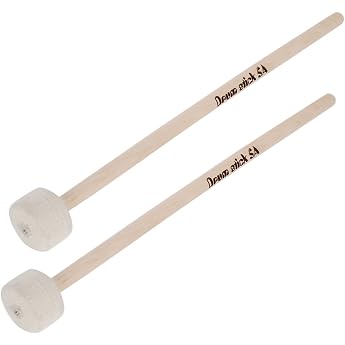 1 Pair Drum Mallet Rod Felt Head Mallet Timpani Stick Large Drum Hammer Timpani Mallet for Drum Instruments