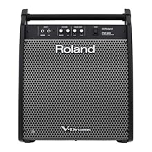Premium all-in-one monitor designed for use with V-Drums electronic percussion products Equipped with 180 watts of power, a custom 12-inch speaker, and horn tweeter Angled design provides ideal sound coverage for the seated player Integrated mixer wi...