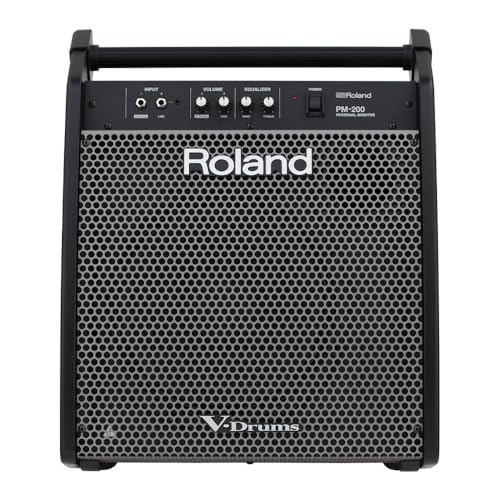 Roland PM-200 Compact Electronic V-Drum Set Monitor, 180 Watt (PM-200)