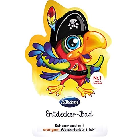 Bübchen, EntdeckerBad Badezusatz für Kinder Schaumbad mit oranger Badefarbe Cover