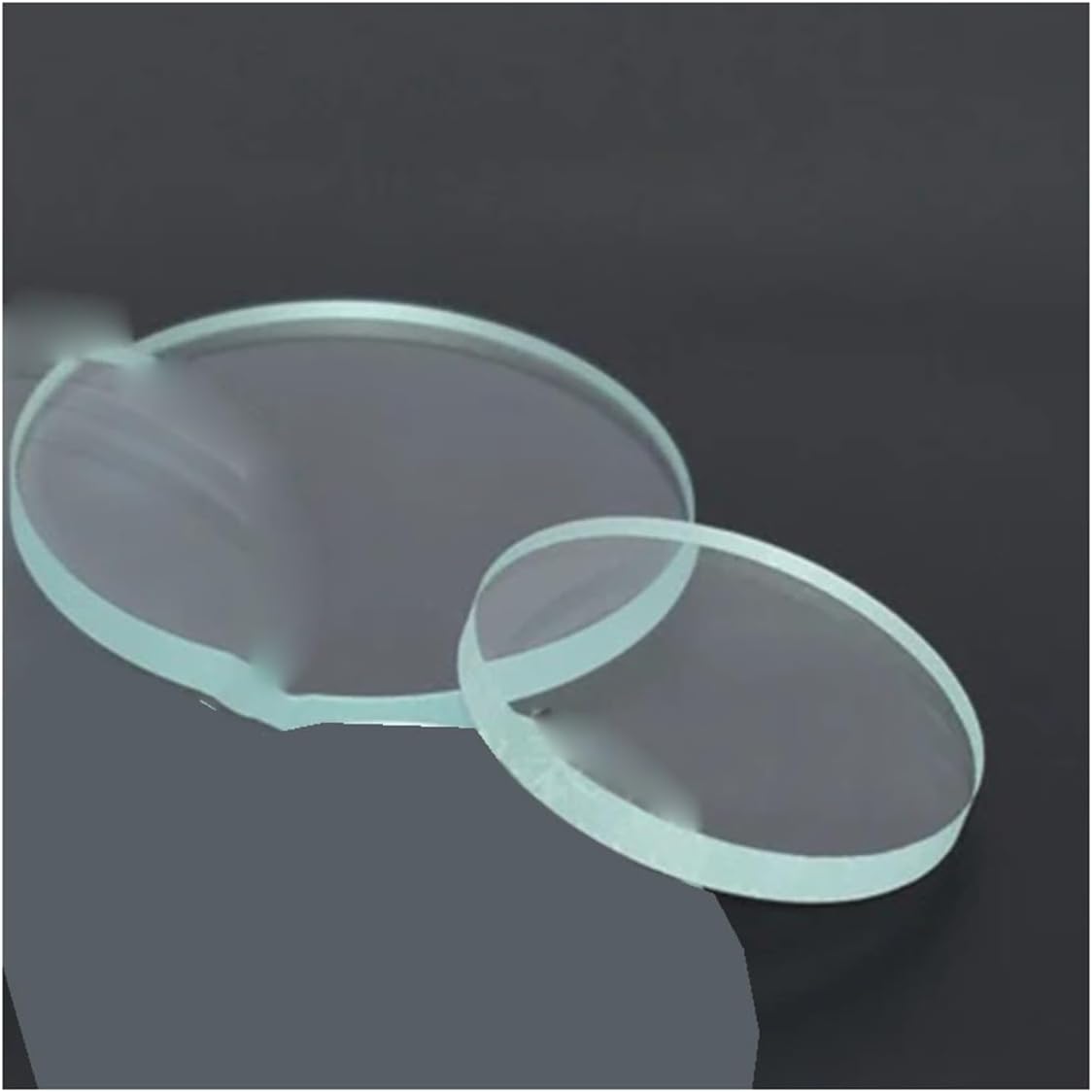 Prisms & Kaleidoscopes 2PCS 36 40 45 50mm Armoured Tempering toughened Lens Thickness 5mm Science Classroom Optics Kits (Color : 5mm, Size : 40mm)