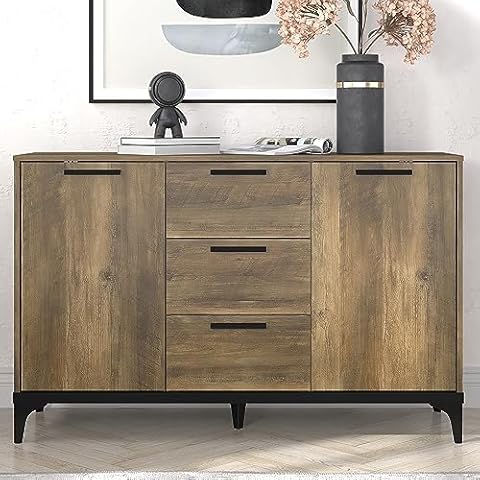 Galano Lawrence 2 Door 3 Drawer Sideboard Cover