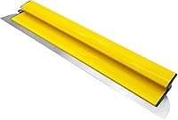 YLTOLOO 32 Inch Drywall Skimming Blade - 0.4mm Replaceable Stainless Steel Trowel, Ergonomic Grip for Smooth Plastering on Walls & Drywall