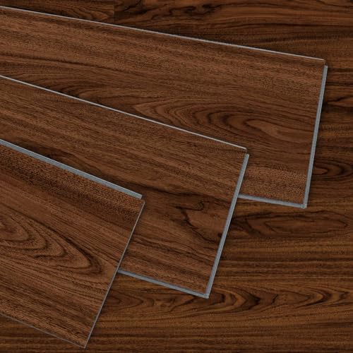Suntecwood Luxury Vinyl Plank Flooring, Interlocking Click Lock 2G Technology,