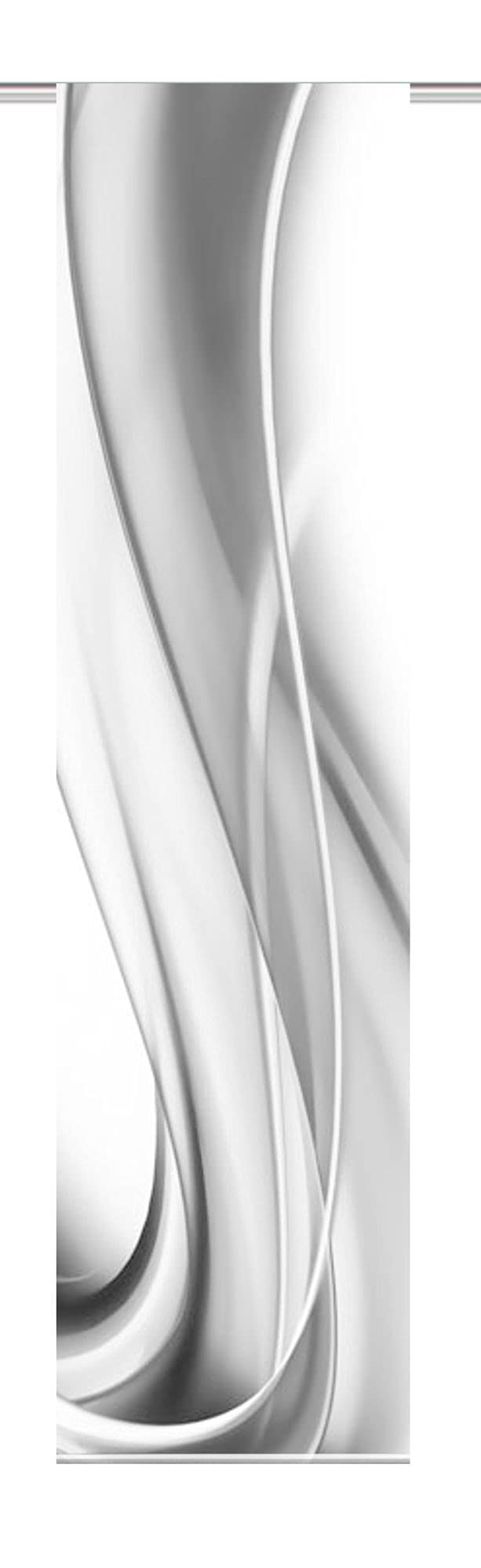 4er-Set Schiebevorhang, Deko Blickdicht, Franka (094148-0307), Höhe 245 cm, grau