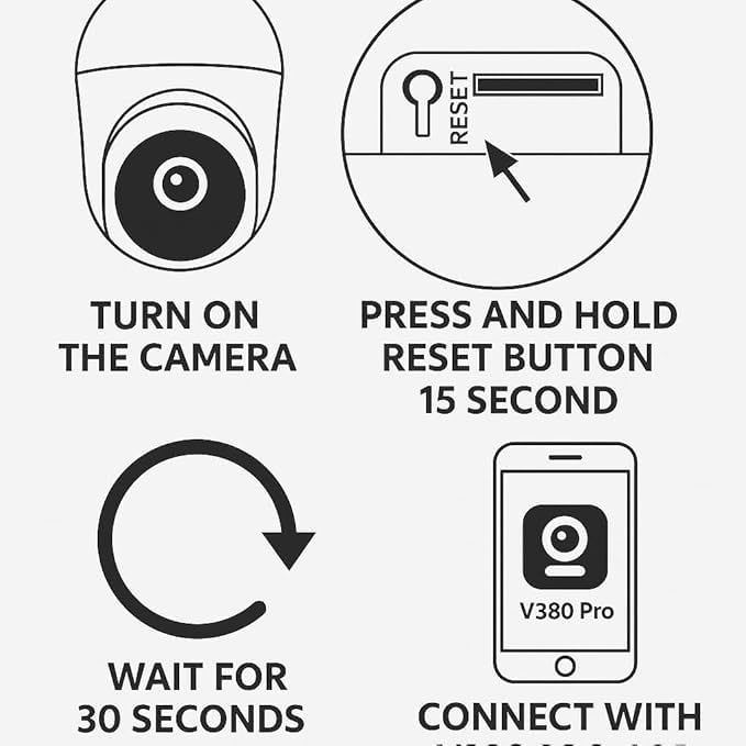 Image of 1080p FHD WiFi Wireless Security Camera with Audio & Night Vision - Live Feed, Motion Detection, Perfect for Home & Office Security (Wall Camera -2 pc)