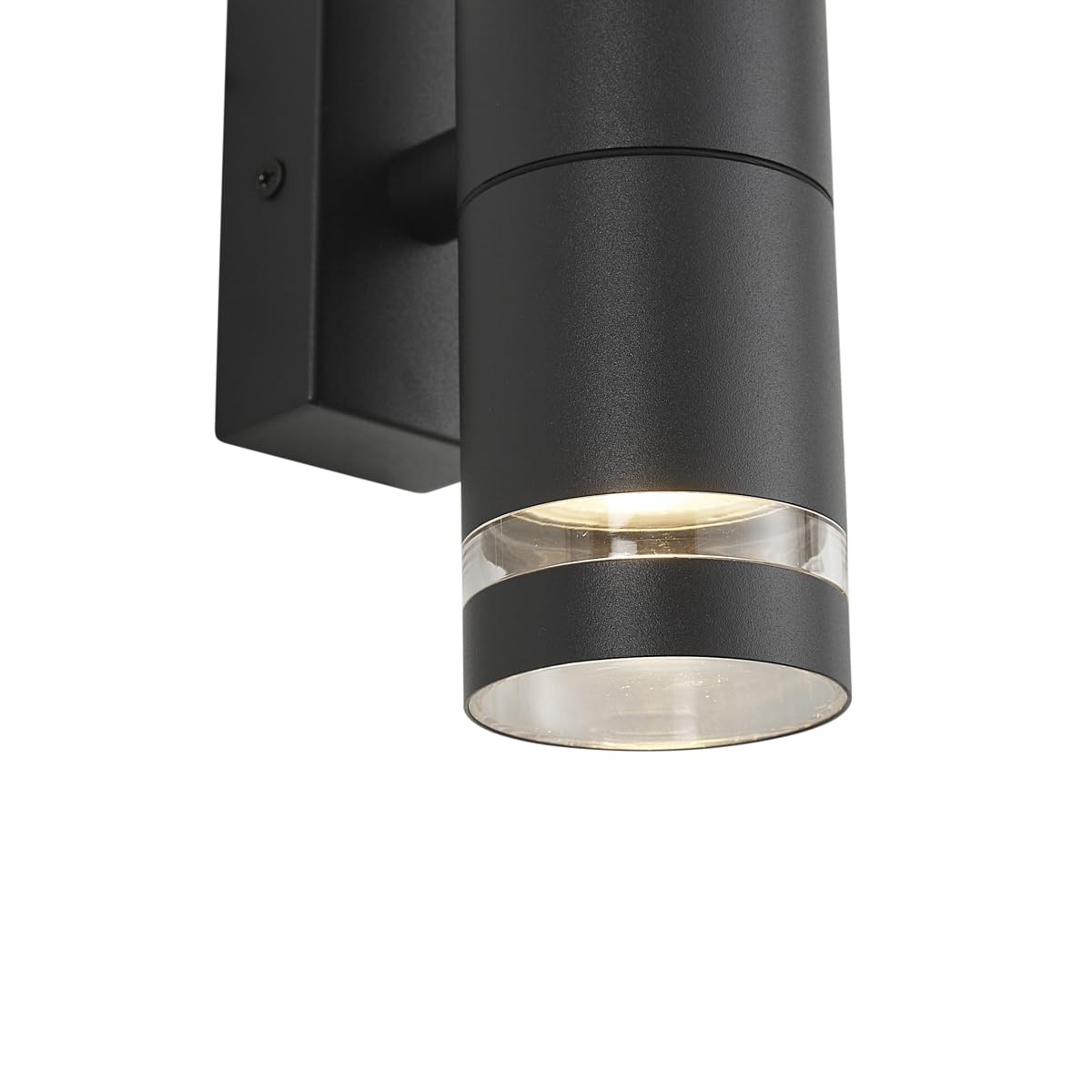 Qazqa moderne applique murale extérieure noir 11.3cm Dubbla