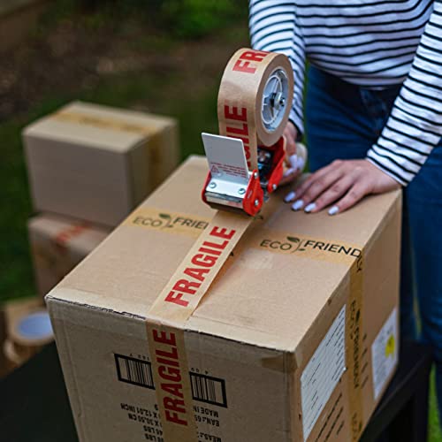 Kraft Paper Packaging Tape, Fragile Printed, Pack of 1 - Image 3
