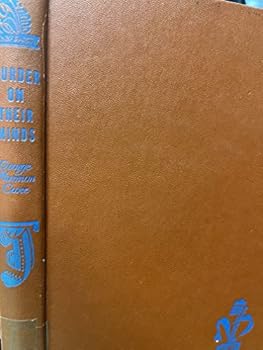 Hardcover MURDER On THEIR MINDS. Book