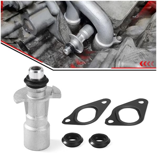 Kit de adaptador do tubo do radiador de óleo da bomba d’água BINB ROAD para Land Rover LR4, Defender, Discovery e Range Rover Sport – 1 conjunto