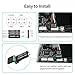 PC Power Button, Desktop Power Button PC External Power Switch ON Off LED PC Power Supply Button SW Extension for Computer Motherboard