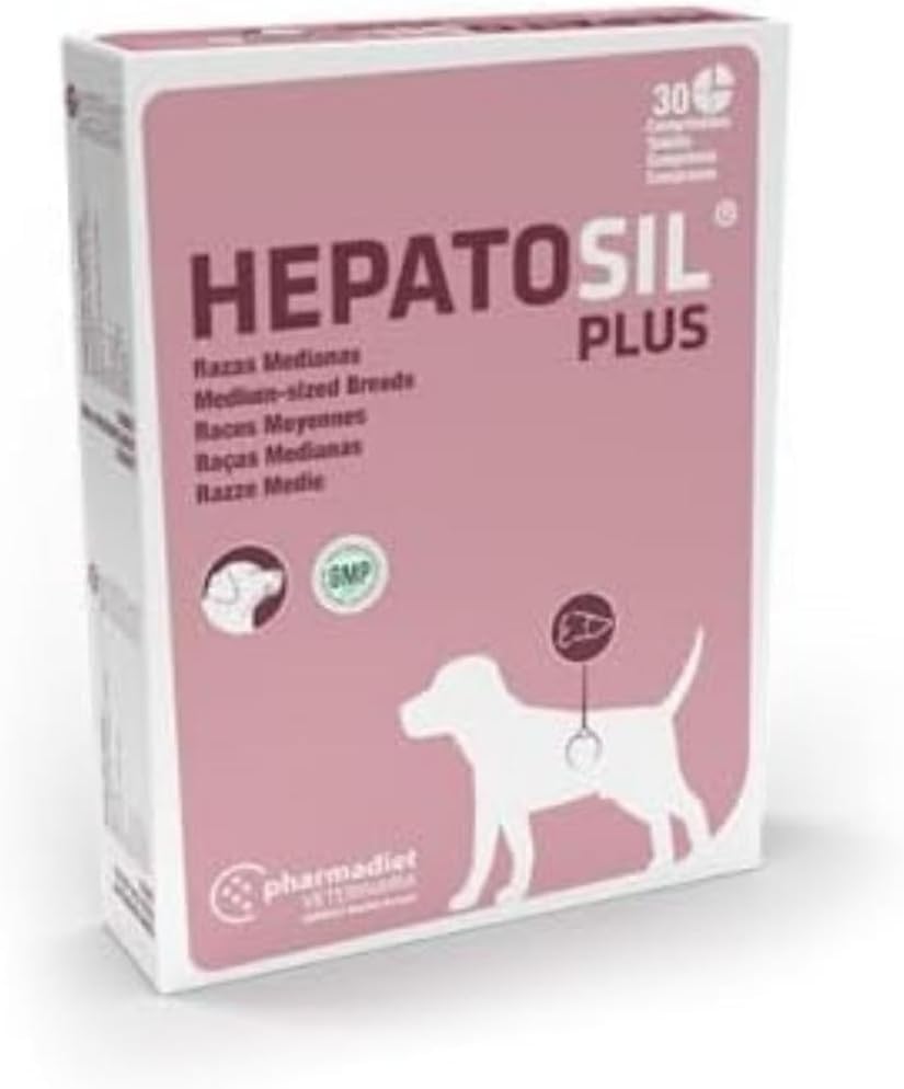 HEPATOSIL PLUS RAZAS MEDIANAS 30CPD