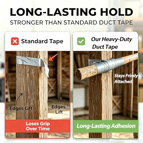 Image of SWRT 9 Mil Duct Tape Heavy Duty, 2 in x 45 YD, 3-Pack, Black /Silver /White