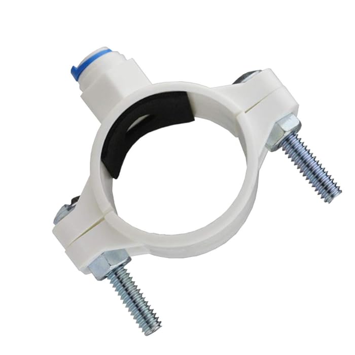 Buy Hemobllo Water Systems Drain Saddle Valve with 1/4 Inch Quick