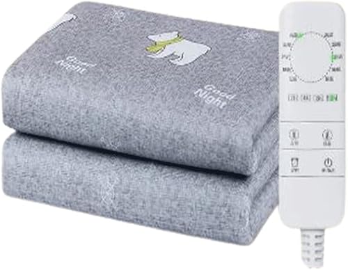 Miniatura 7 de VNABO Fast Heating Blanket Electric Blanket Intelligent Timing Temperature Adjustment Heated Blanket 4-8 Heating Levels Auto Shut Off Electric Throw