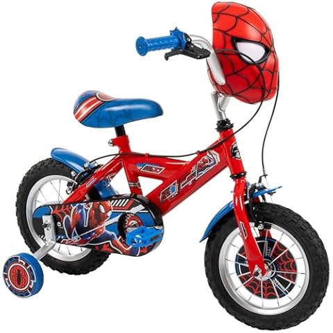 Huffy Spiderman Kids 12" Bike with Lights Cover