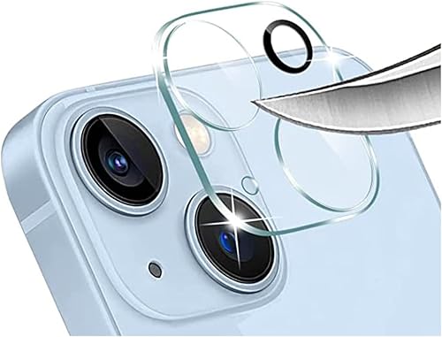 Miniatura 3 de Protector de lente de cámara trasera trasera de vidrio templado para iPhone 1313 Mini - Protector de cobertura completa transparente HD