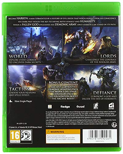 Lords of the Fallen Complete Edition (Xbox One) - Thumbnail 2