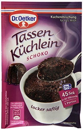 Dr. Oetker Tassenküchlein Schoko, 55 g