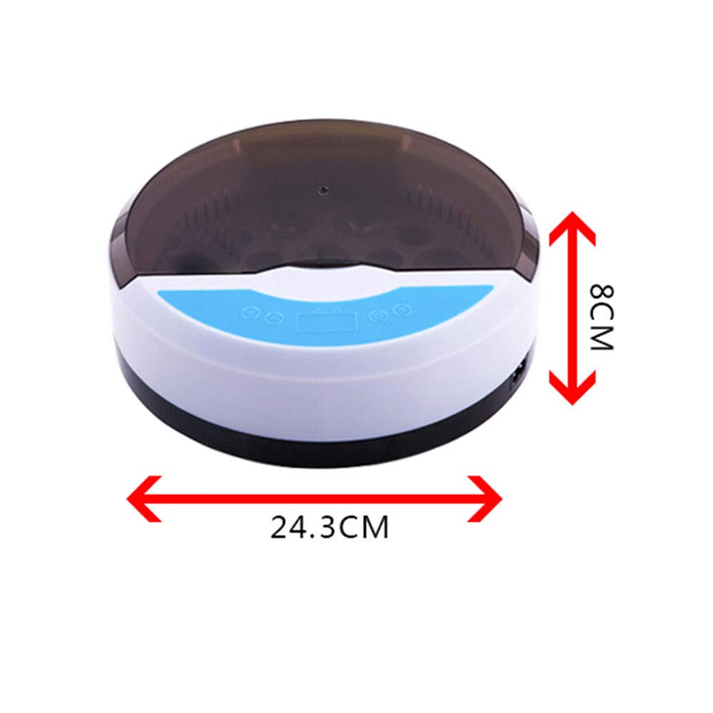 TopHomer Incubatrice automatica digitale 9 uova Mini casa con luce LED e regolazione della temperatura per pollame o regalo per bambini