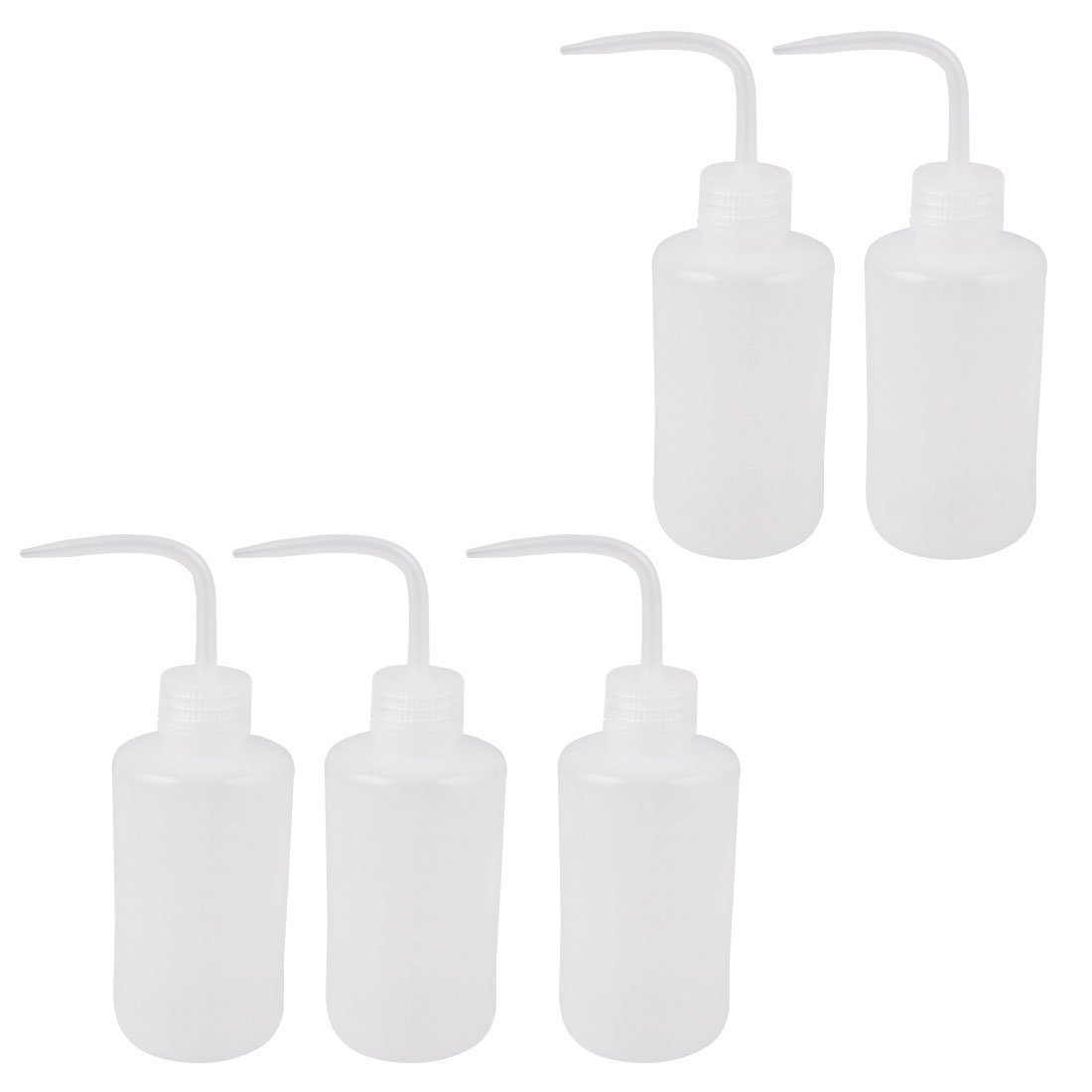 Botella de apriete con punta doblada de 250ml para evitar derrames de líquidos y aceites 4
