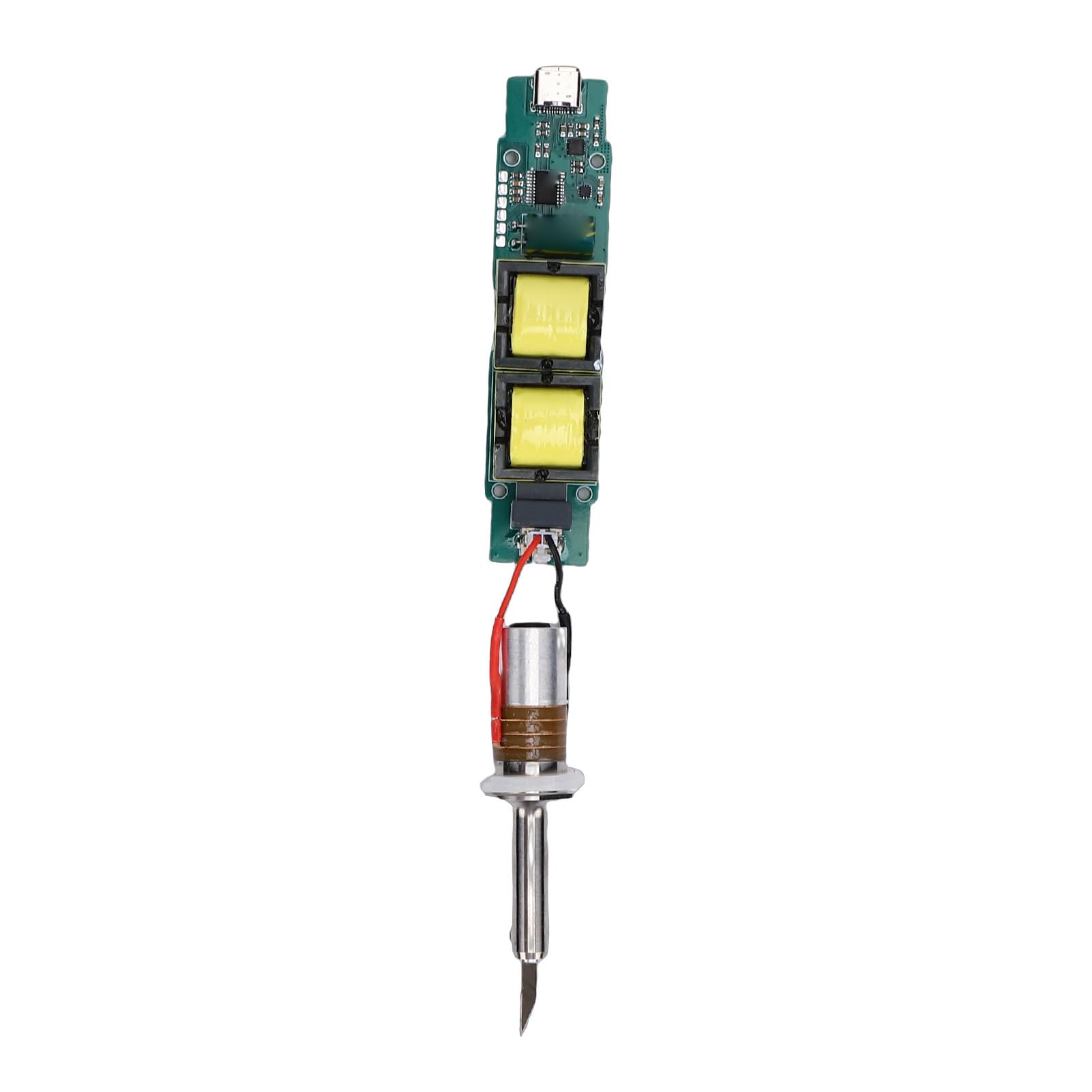 Generic Ultraschall-Schneidwerkzeug-Wandler mit Hoher Effizienz für 3D-Druckmodelle, Kunststoff, Holz, Harz, Bastler-Kit (EU-Stecker)