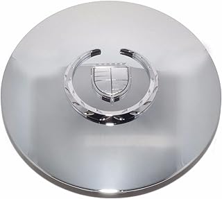 BB Auto New Chrome 17 inch 20 inch Wheel Hub Center Cap Replacement for 2003-2006 Cadillac Escalade ESV EXT Wreath Crest