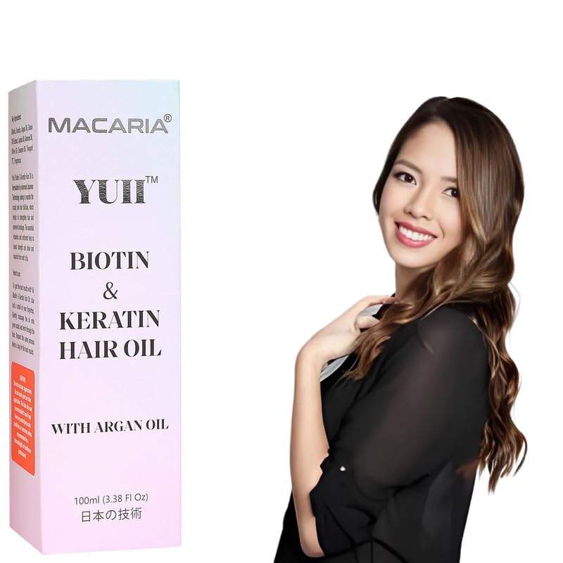Macaria Yuii Biotin Hair Growth Serum Spray Oil By Japanese Technology