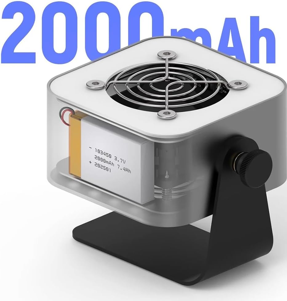 Professional Desktop Smoke Absorber Portable Soldering Fume Extractor Fan with LED Light & Carbon Filter for Electronics Repair